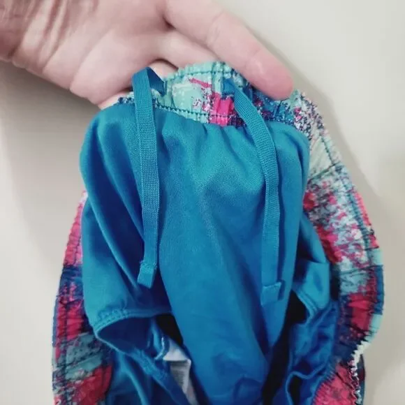 Nike Dri-Fit Tempo Running Shorts in Splatter Print Size Small - Picture 6 of 7